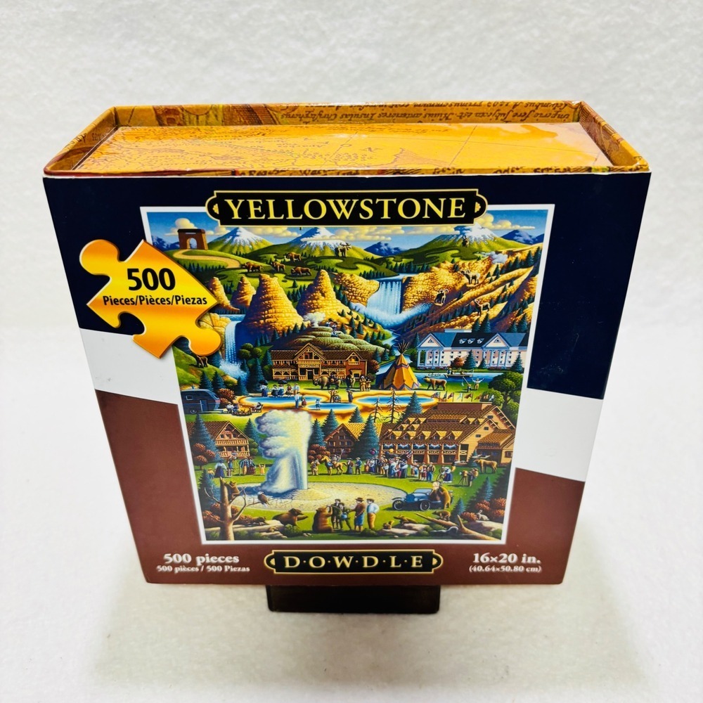 Dowdle Yellowstone National Park 500 Piece Jigsaw Puzzle Eric Dowdle Art 888584 - Picture 4 of 13